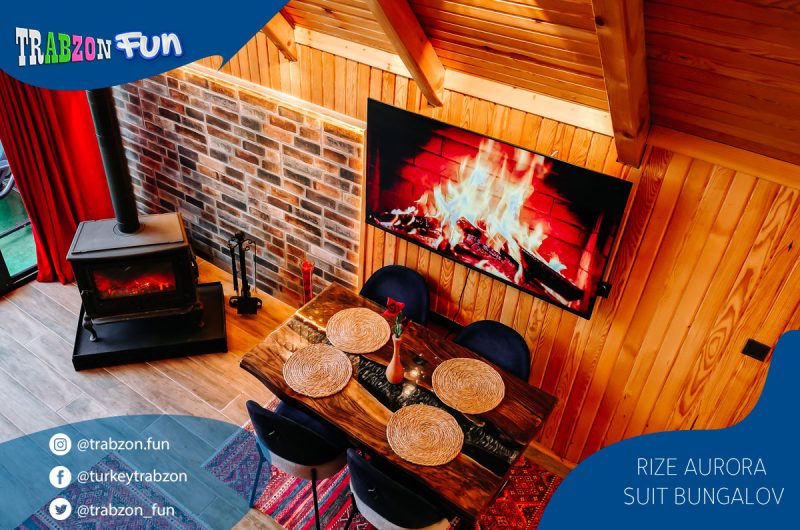 Rize Aurora Suit اكواخ كيي فيلا Bungalov افضل اكواخ ايدر