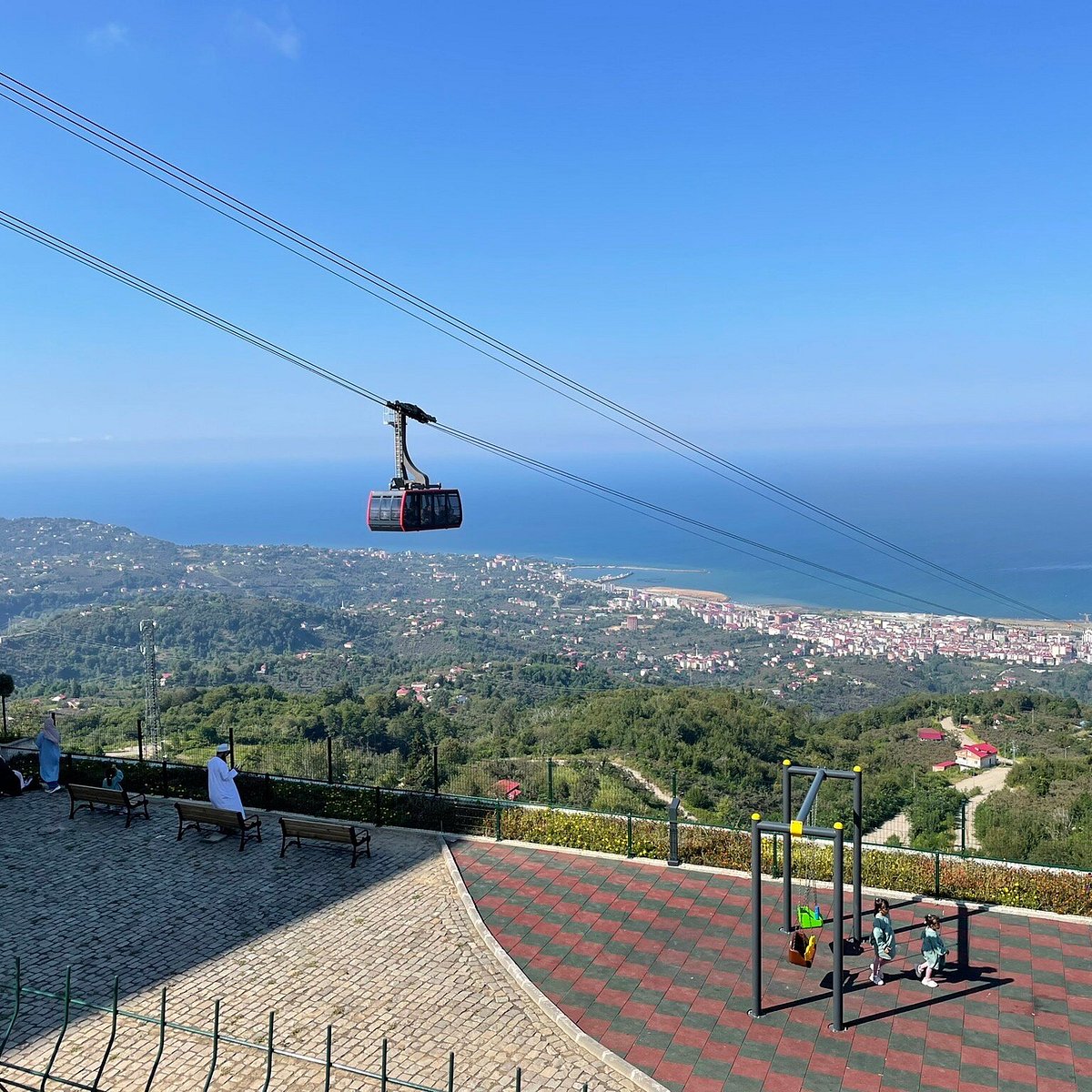 Beşikdüzü Teleferik تلفريك طرابزون بشيكدوزو