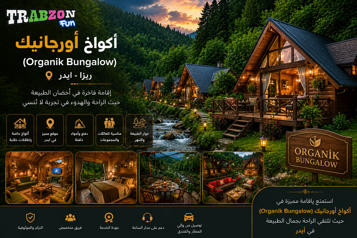 أكواخ أورجانيك (Organik Bungalow)