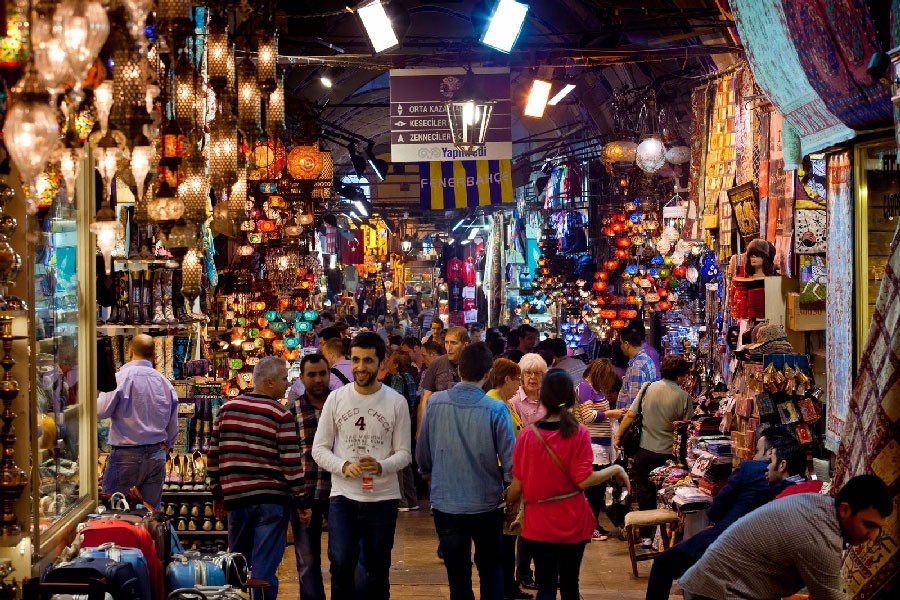 رحلة التسوق في اسطنبول