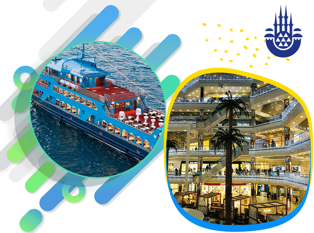 جولة التسوق في اسطنبول والمعالم البحرية